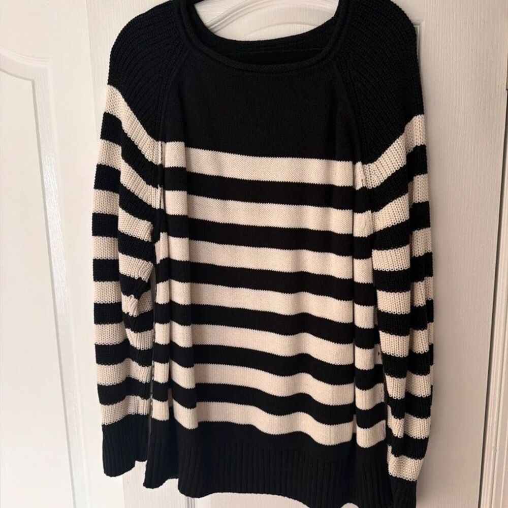 Striped Aerie Sweater large